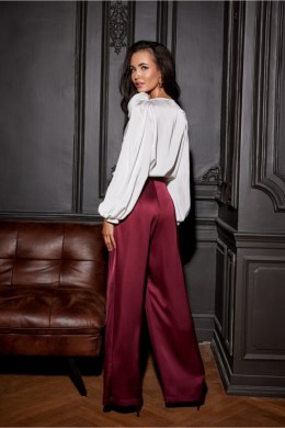 Spodnie Damskie Model Elsa BOR SPD034 Bordo - Roco Fashion Roco Fashion