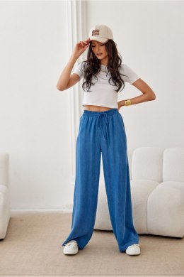 Spodnie Damskie Model Emmy NIE SPD0041 Blue - Roco Fashion Roco Fashion