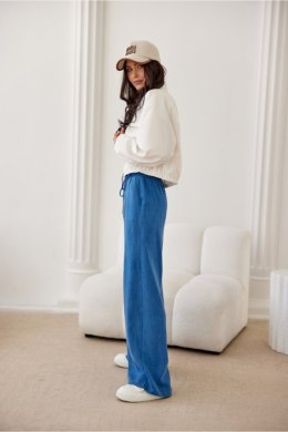 Spodnie Damskie Model Emmy NIE SPD0041 Blue - Roco Fashion Roco Fashion