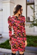 Sukienka Model 0342 F04 Multicolor - Roco Fashion Roco Fashion Sukienka Model 0342 F04 Multicolor - Roco Fashion Roco Fashion