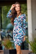 Sukienka Model 0342 F21 Multicolor - Roco Fashion Roco Fashion Sukienka Model 0342 F21 Multicolor - Roco Fashion Roco Fashion