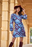 Sukienka Model Cassie SUK0490 E96 Multicolor - Roco Fashion Roco Fashion Sukienka Model Cassie SUK0490 E96 Multicolor - Roco Fashion Roco Fashion