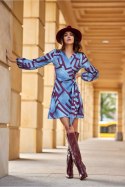 Sukienka Model Cassie SUK0490 E96 Multicolor - Roco Fashion Roco Fashion Sukienka Model Cassie SUK0490 E96 Multicolor - Roco Fashion Roco Fashion