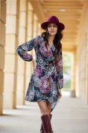 Sukienka Model Cassie SUK0490 E98 Multicolor - Roco Fashion Roco Fashion Sukienka Model Cassie SUK0490 E98 Multicolor - Roco Fashion Roco Fashion
