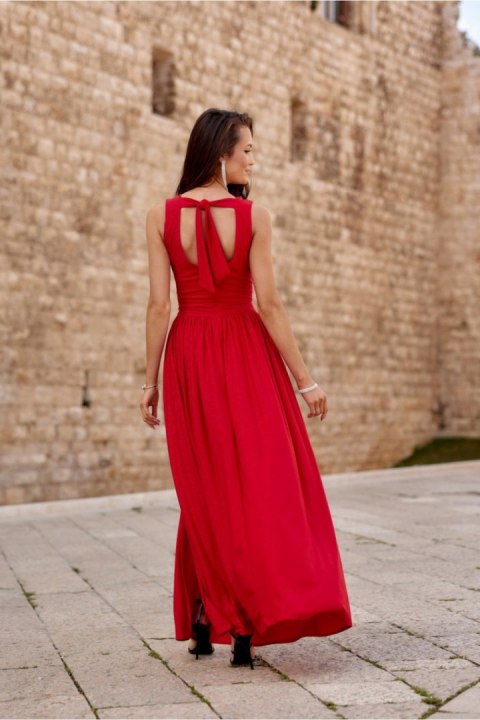 Sukienka Model Cheryl CZE SUK0407 Red - Roco Fashion Roco Fashion Sukienka Model Cheryl CZE SUK0407 Red - Roco Fashion Roco Fashion