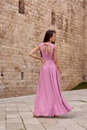 Sukienka Model Cheryl ROC SUK0407 Pink - Roco Fashion Roco Fashion Sukienka Model Cheryl ROC SUK0407 Pink - Roco Fashion Roco Fashion