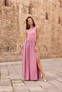 Sukienka Model Cheryl ROZ SUK0407 Pink - Roco Fashion Roco Fashion Sukienka Model Cheryl ROZ SUK0407 Pink - Roco Fashion Roco Fashion