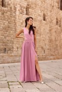Sukienka Model Cheryl ROZ SUK0407 Pink - Roco Fashion Roco Fashion Sukienka Model Cheryl ROZ SUK0407 Pink - Roco Fashion Roco Fashion