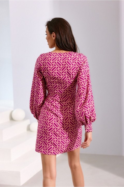 Sukienka Model Elle SUK0391 E73 Pink - Roco Fashion Roco Fashion Sukienka Model Elle SUK0391 E73 Pink - Roco Fashion Roco Fashion