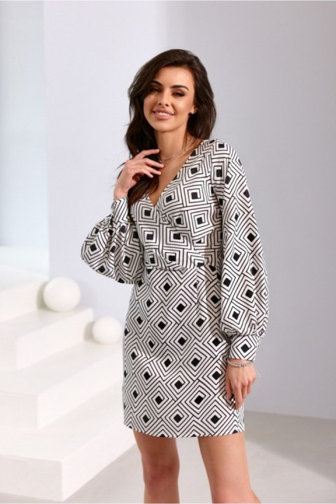 Sukienka Model Elle SUK0391 E74 Multicolor - Roco Fashion Roco Fashion Sukienka Model Elle SUK0391 E74 Multicolor - Roco Fashion Roco Fashion