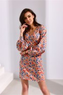 Sukienka Model Elle SUK0391 E75 Multicolor - Roco Fashion Roco Fashion Sukienka Model Elle SUK0391 E75 Multicolor - Roco Fashion Roco Fashion