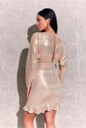 Sukienka Model Holly ZLO SUK0439 Gold - Roco Fashion Roco Fashion Sukienka Model Holly ZLO SUK0439 Gold - Roco Fashion Roco Fashion