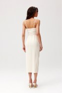 Sukienka Model Maribel BEJ SUK0480 Light Beige - Roco Fashion Roco Fashion Sukienka Model Maribel BEJ SUK0480 Light Beige - Roco Fashion Roco Fashion