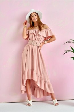Sukienka Model ROZ SUK0334 Pink - Roco Fashion Roco Fashion