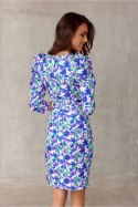 Sukienka Model SUK0329 F28 Blue - Roco Fashion Roco Fashion Sukienka Model SUK0329 F28 Blue - Roco Fashion Roco Fashion