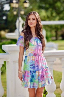 Sukienka Model SUK0335 37D Multicolor - Roco Fashion Roco Fashion
