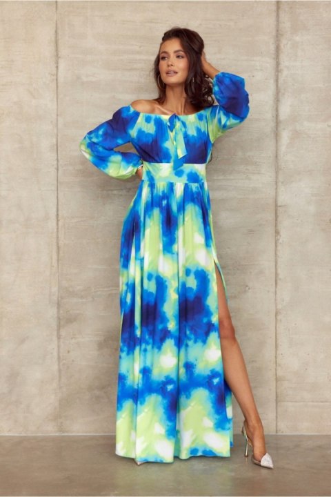 Sukienka Model SUK0362 L90 Multicolor - Roco Fashion Roco Fashion Sukienka Model SUK0362 L90 Multicolor - Roco Fashion Roco Fashion