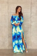 Sukienka Model SUK0362 L90 Multicolor - Roco Fashion Roco Fashion Sukienka Model SUK0362 L90 Multicolor - Roco Fashion Roco Fashion