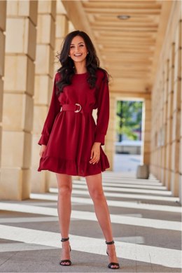 Sukienka Model Sintra BOR SUK0498 Bordo - Roco Fashion Roco Fashion