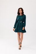 Sukienka Model Sintra BUT SUK0498 Bottle Green - Roco Fashion Roco Fashion Sukienka Model Sintra BUT SUK0498 Bottle Green - Roco Fashion Roco Fashion