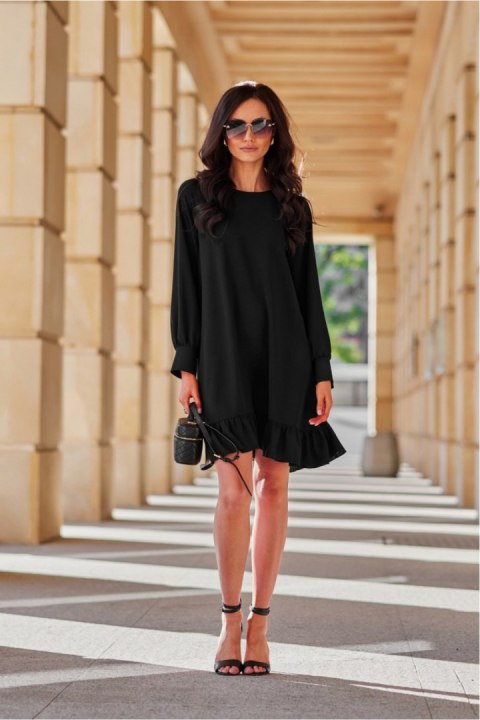Sukienka Model Sintra CZA SUK0498 Black - Roco Fashion Roco Fashion Sukienka Model Sintra CZA SUK0498 Black - Roco Fashion Roco Fashion