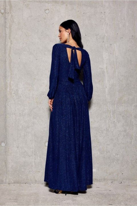 Sukienka Model Tiffany GRA SUK0420 Navy - Roco Fashion Roco Fashion Sukienka Model Tiffany GRA SUK0420 Navy - Roco Fashion Roco Fashion