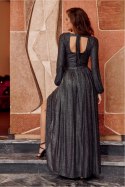 Sukienka Model Tiffany SRE SUK0420 Silver - Roco Fashion Roco Fashion Sukienka Model Tiffany SRE SUK0420 Silver - Roco Fashion Roco Fashion