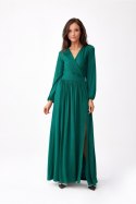 Sukienka Model Tiffany ZIE SUK0420 Green - Roco Fashion Roco Fashion Sukienka Model Tiffany ZIE SUK0420 Green - Roco Fashion Roco Fashion
