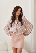 Bluzka Model Carly ROZ BLU0203 Pink - Roco Fashion Roco Fashion Bluzka Model Carly ROZ BLU0203 Pink - Roco Fashion Roco Fashion