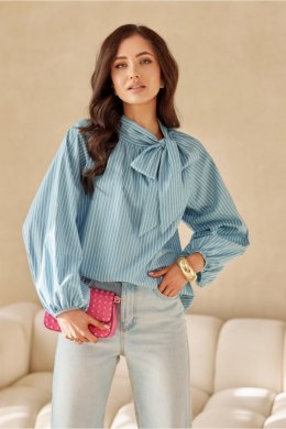 Bluzka Model Gigi BLU0201-A27 Blue - Roco Fashion Roco Fashion