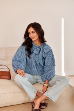 Bluzka Model Gigi BLU0201-A28 Blue - Roco Fashion Roco Fashion