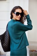 Bluzka Model Lydia BUT BLU0168 Bottle Green - Roco Fashion Roco Fashion Bluzka Model Lydia BUT BLU0168 Bottle Green - Roco Fashion Roco Fashion