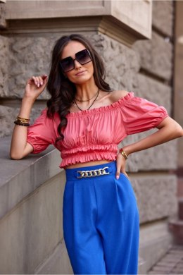 Bluzka Model POM BLU0166 Pink - Roco Fashion Roco Fashion