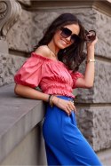Bluzka Model POM BLU0166 Pink - Roco Fashion Roco Fashion Bluzka Model POM BLU0166 Pink - Roco Fashion Roco Fashion