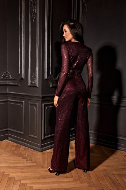 Kombinezon Model Asurio BOR KMB0006 Bordo - Roco Fashion Roco Fashion Kombinezon Model Asurio BOR KMB0006 Bordo - Roco Fashion Roco Fashion