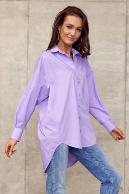 Koszula Damska Model FIO BLU0155 Violet - Roco Fashion Roco Fashion