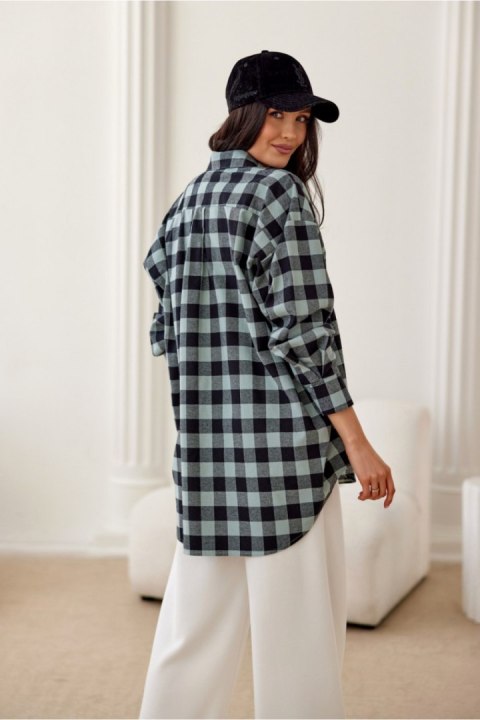 Koszula Damska Model Jolene BLU0191-A34 Multicolor - Roco Fashion Roco Fashion Koszula Damska Model Jolene BLU0191-A34 Multicolor - Roco Fashion Roco Fashion