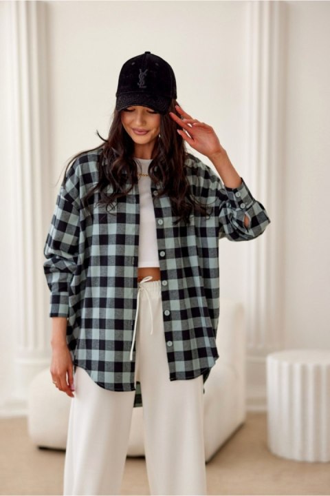 Koszula Damska Model Jolene BLU0191-A34 Multicolor - Roco Fashion Roco Fashion Koszula Damska Model Jolene BLU0191-A34 Multicolor - Roco Fashion Roco Fashion