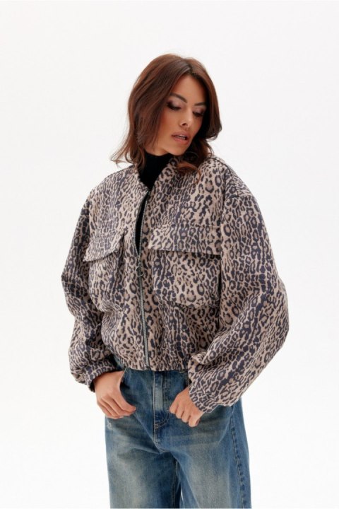 Kurtka Damska Model Rita KUR0026 I05 Multicolor - Roco Fashion Roco Fashion Kurtka Damska Model Rita KUR0026 I05 Multicolor - Roco Fashion Roco Fashion