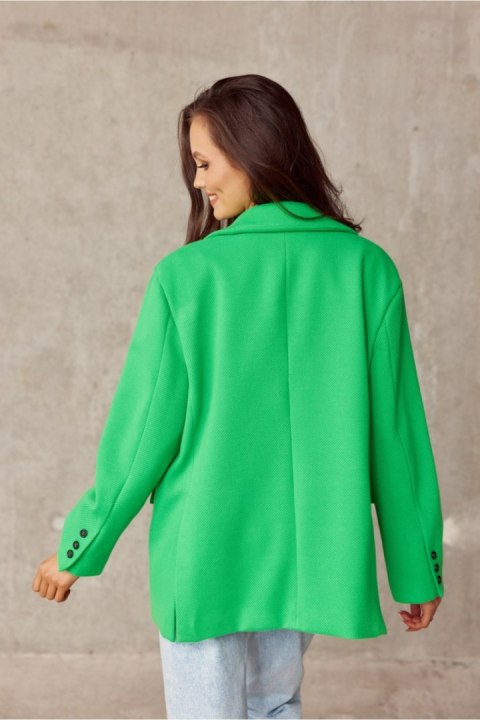 Marynarka Model ZIE ZAK0007 Green - Roco Fashion Roco Fashion Marynarka Model ZIE ZAK0007 Green - Roco Fashion Roco Fashion
