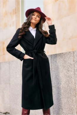 Płaszcz Damski Model Sovan CZA PLA0035 Black - Roco Fashion Roco Fashion