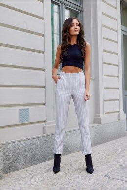 Spodnie Damski Model Madison SZJ SPD0027 Light Grey - Roco Fashion Roco Fashion