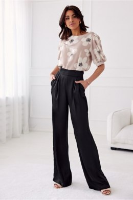Spodnie Damskie Model Elsa CZA SPD0034 Black - Roco Fashion Roco Fashion