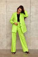 Spodnie Damskie Model LIM SPD0026 Limonka - Roco Fashion Roco Fashion Spodnie Damskie Model LIM SPD0026 Limonka - Roco Fashion Roco Fashion