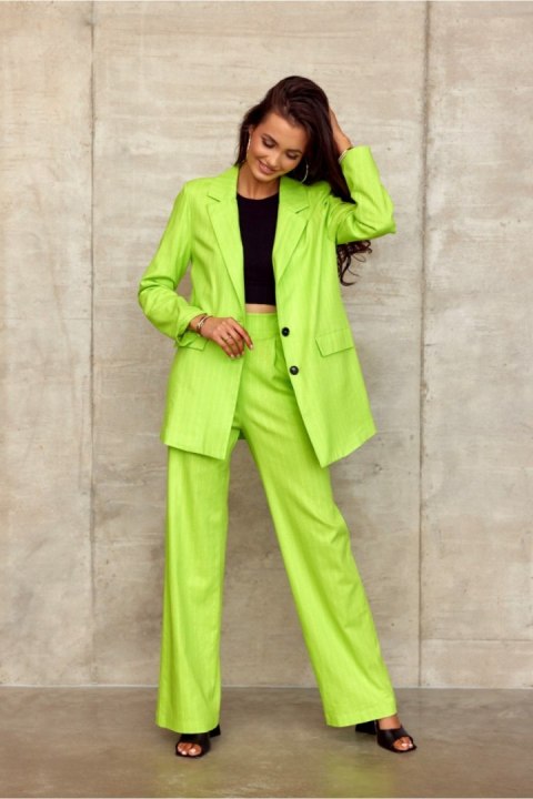 Spodnie Damskie Model LIM SPD0026 Limonka - Roco Fashion Roco Fashion Spodnie Damskie Model LIM SPD0026 Limonka - Roco Fashion Roco Fashion
