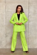 Spodnie Damskie Model LIM SPD0026 Limonka - Roco Fashion Roco Fashion Spodnie Damskie Model LIM SPD0026 Limonka - Roco Fashion Roco Fashion