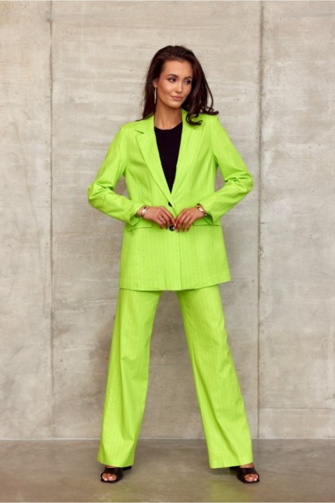 Spodnie Damskie Model LIM SPD0026 Limonka - Roco Fashion Roco Fashion Spodnie Damskie Model LIM SPD0026 Limonka - Roco Fashion Roco Fashion