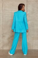Spodnie Damskie Model NIE SPD0026 Blue - Roco Fashion Roco Fashion Spodnie Damskie Model NIE SPD0026 Blue - Roco Fashion Roco Fashion