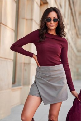 Spodnie Spódnicospodnie Model Selene SZJ SPN0006 Light Grey - Roco Fashion Roco Fashion