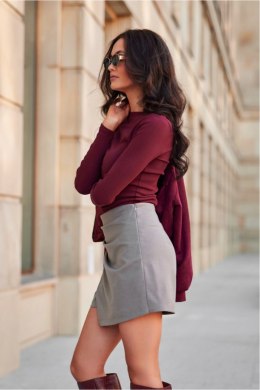 Spodnie Spódnicospodnie Model Selene SZJ SPN0006 Light Grey - Roco Fashion Roco Fashion